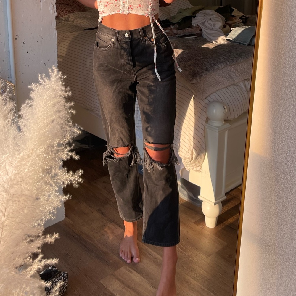 Top shop mom jeans